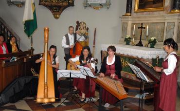 Kalterer Stubenmusik beim Gottesdienst